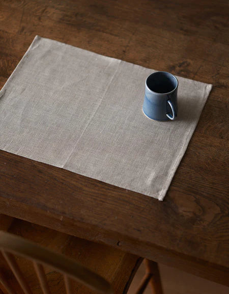 fog linen work placemat set of two natural