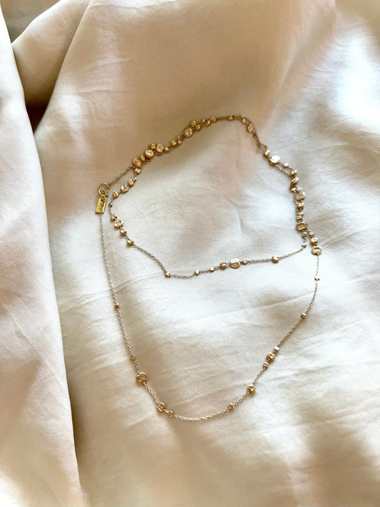 iwona ludyga drift bubbles long chain necklace floor sample